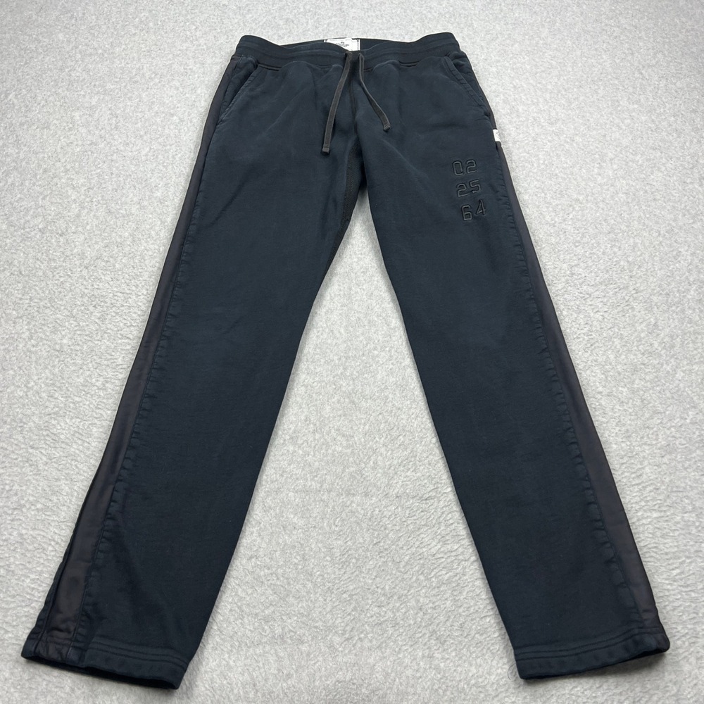 Reigning Champ Muhammad Ali Pants Men's Medium Black Side Stripe Boxing Sweats